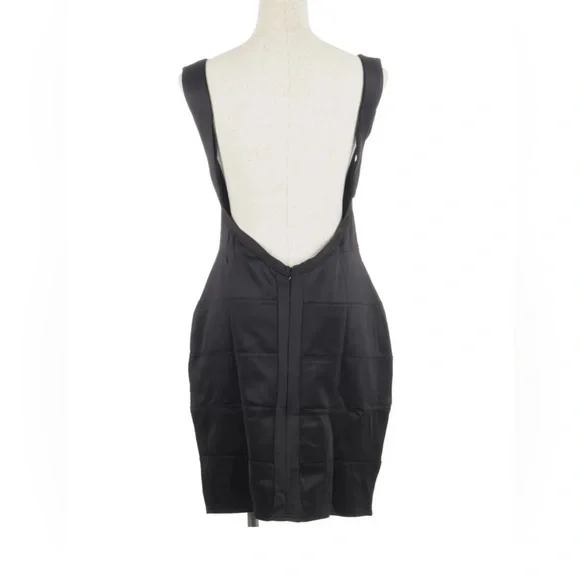 ♥️ FREE with any purchase 🙏🏽 NWT 🖤 Anna Kaci Little Black Dress bodycon - Picture 3 of 14